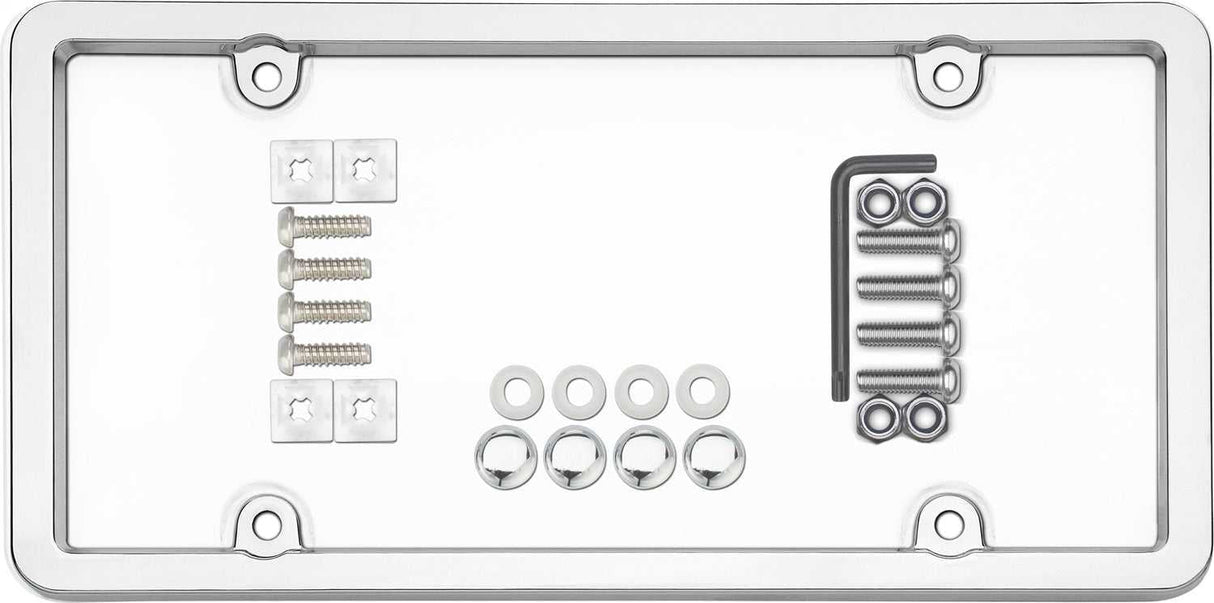 62310 Cruiser Novelty Plate Lock Chrom