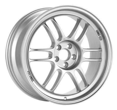 Enkei RPF1 17x9.5 5x114.3 38mm Offset 73mm Bore Silver Wheel Evo 8 & 9  *Requires Spacer* - 3797956538SP