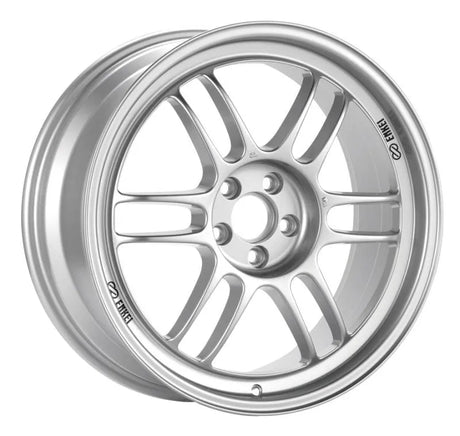 Enkei RPF1 15x7 4x100 35mm Offset 73mm Bore Silver Wheel  Miata 4-Lug / 02-06 Mini - RV and Auto Parts