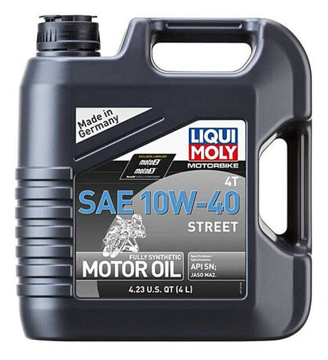 LIQUI MOLY 4L Motorbike 4T SAE 10W40 Street - LIQUI MOLY