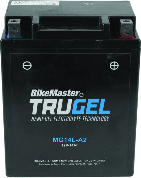 BikeMaster Trugel Battery MG14L-A2 - RV and Auto Parts