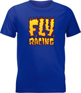 Youth Fly Fire Tee Royal Blue Yl