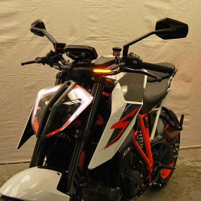 New Rage Cycles 14-19 KTM SuperDuke 1290 Front Turn Signals - RV and Auto Parts