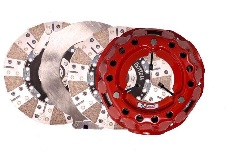 McLeod 55-85 Chevy SBC SFT 2000 Twin Disc Clutch Kit w/ Flywheel - Bronze Facing - McLeod Racing