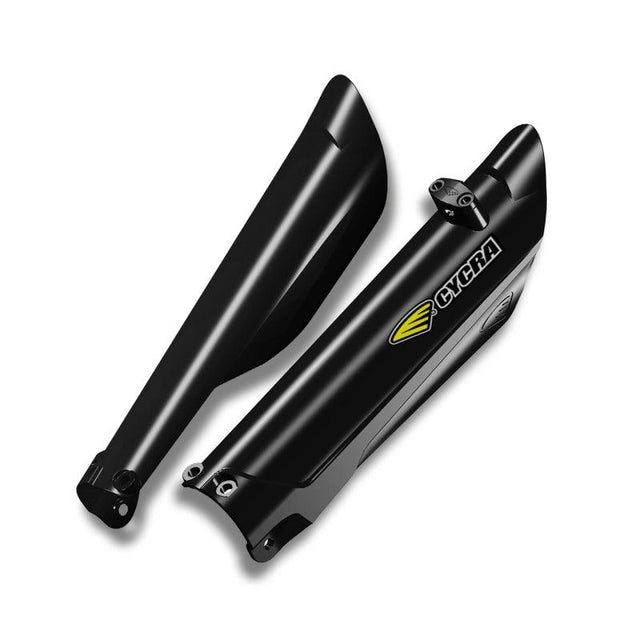 Cycra 16-22 KTM 125 SX Performance Fork Guards - Black - RV and Auto Parts