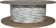 NWR-90-100-20 Namz Custom Cycle 100' Spool 20-Gauge Wire (White/Black Stripe) - RV and Auto Parts