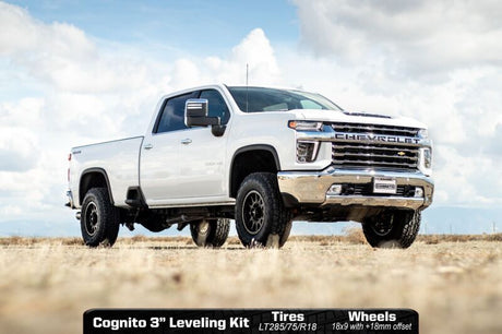 Cognito 20-24 Chevy/GMC Silv/Sierra 2500/3500 HD 2WD/4WD 3in Elite Leveling Kit w/ King 2.5 RR - Cognito