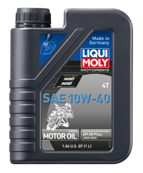 LIQUI MOLY 1L Motorbike 4T SAE 10W40 - LIQUI MOLY