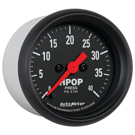 Autometer Z Series 2-1/16in 4K PSI High Pressure Oil Pump Gauge w/ Digital Stepper Motor - 2696