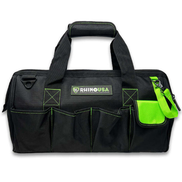 Rhino USA Heavy Duty Tool Bag (Black) - Rhino USA