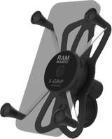 RAP-460-UN10U Ram X-Grip Large Phone Mount W/Tough-Strap Handlebar Base - RV and Auto Parts