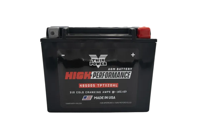 Twin Power YTX-20HL High Performance Battery Replaces H-D 65989-97A Made in USA