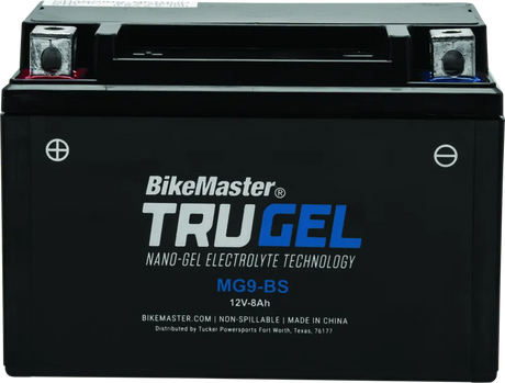 BikeMaster Trugel Battery MG9-BS - RV and Auto Parts