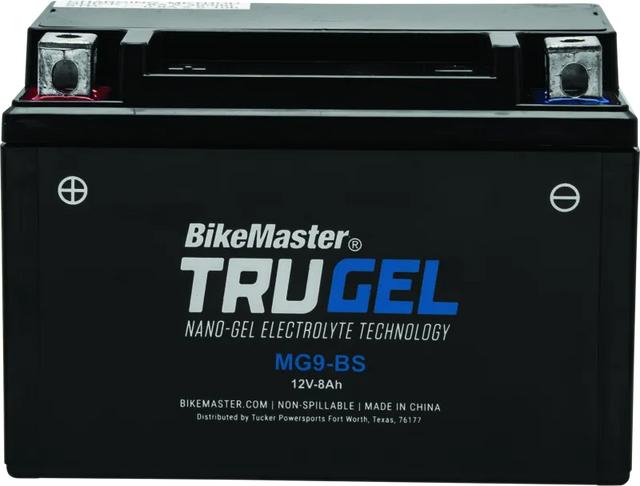 BikeMaster Trugel Battery MG9-BS - RV and Auto Parts