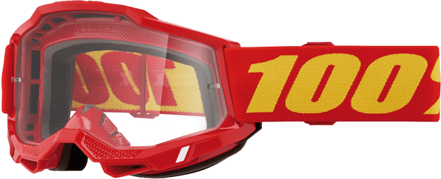 Accuri 2 Goggle Red Clear Lens