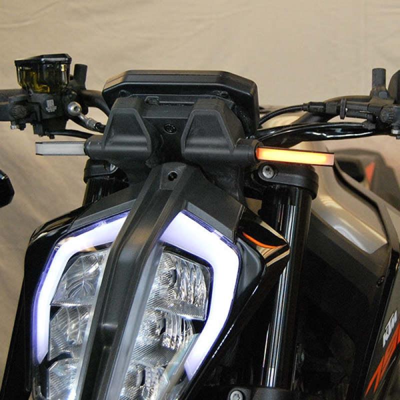 New Rage Cycles 18+ KTM 790 Duke Front Turn Signals - RV and Auto Parts