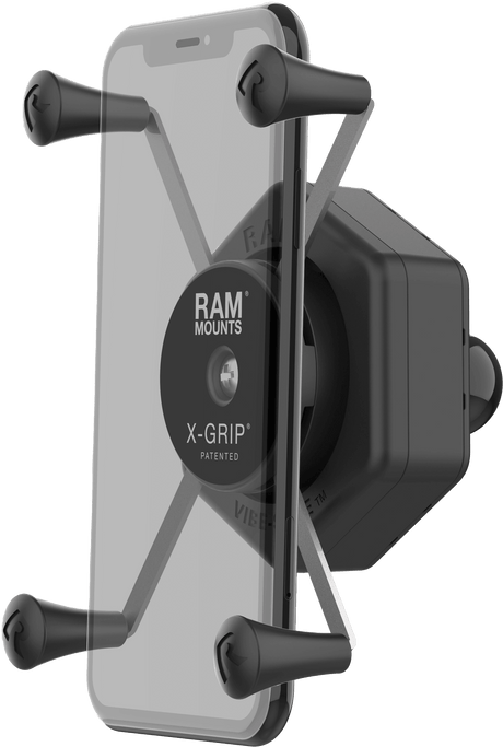 RAM-HOL-UN10B-462 Ram X-Grip Vibe-Safe Phone Holder Large With Ball Adapter - RV and Auto Parts