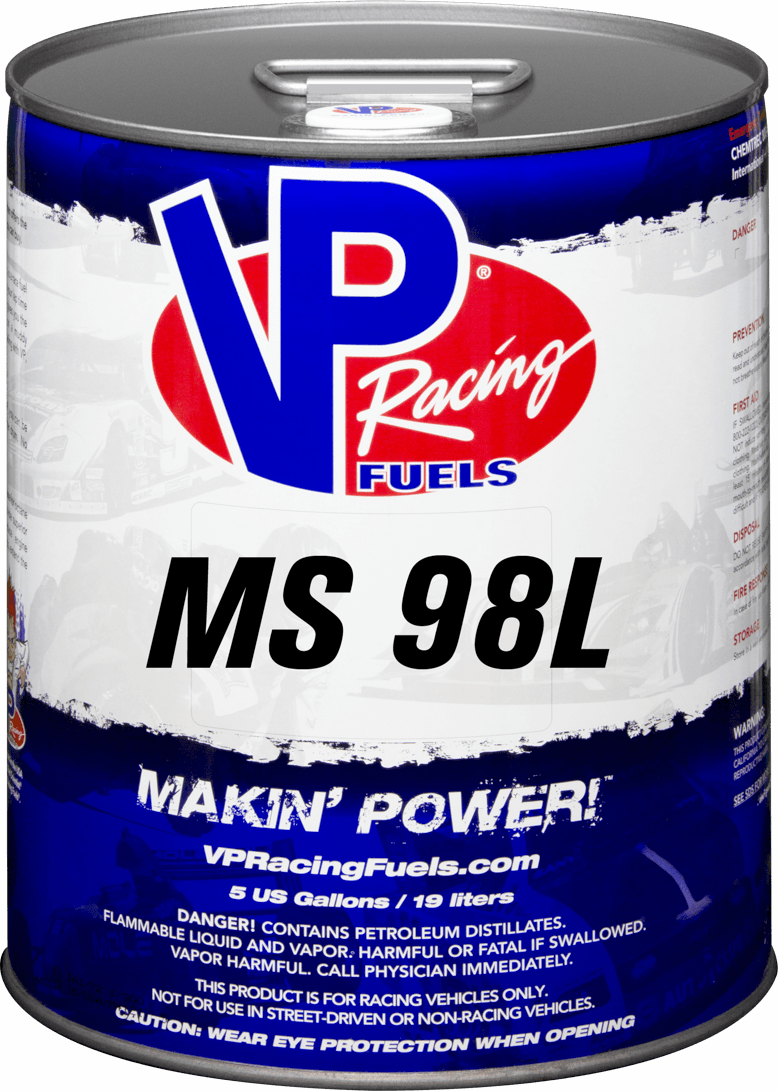 5122 Vp Racing Ms 98L Vp Fuel 5 Gal Pail - RV and Auto Parts