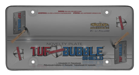 73200 Cruiser License Plate Cover Smoke