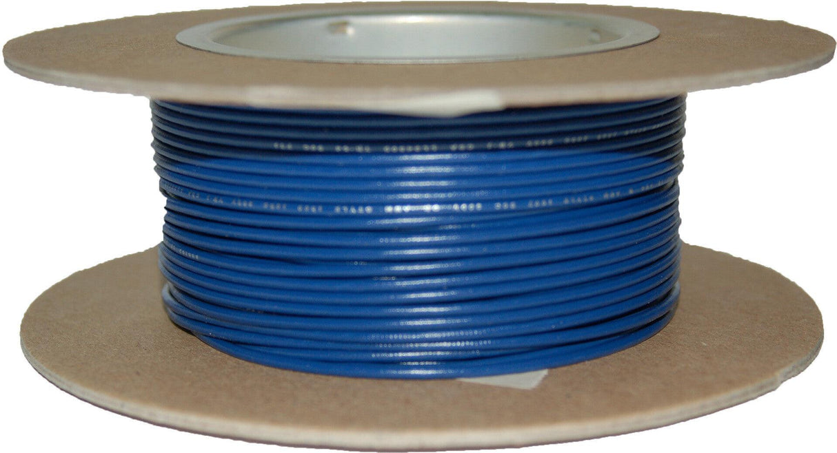 NWR-6-100-20 Namz Custom Cycle 100' Spool 20-Gauge Wire (Blue) - RV and Auto Parts