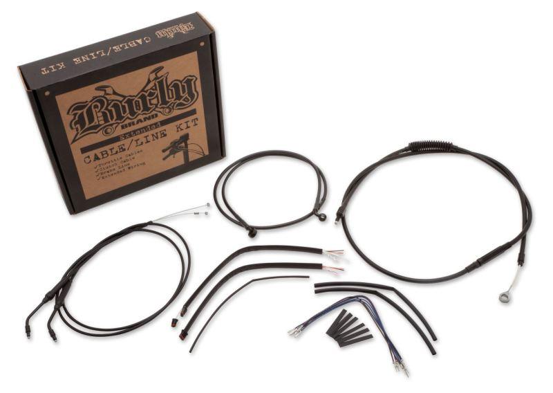 Burly Brand Control Kit 16in - Black - RV and Auto Parts