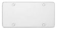 76100 Cruiser License Plate Cover Clear Flat