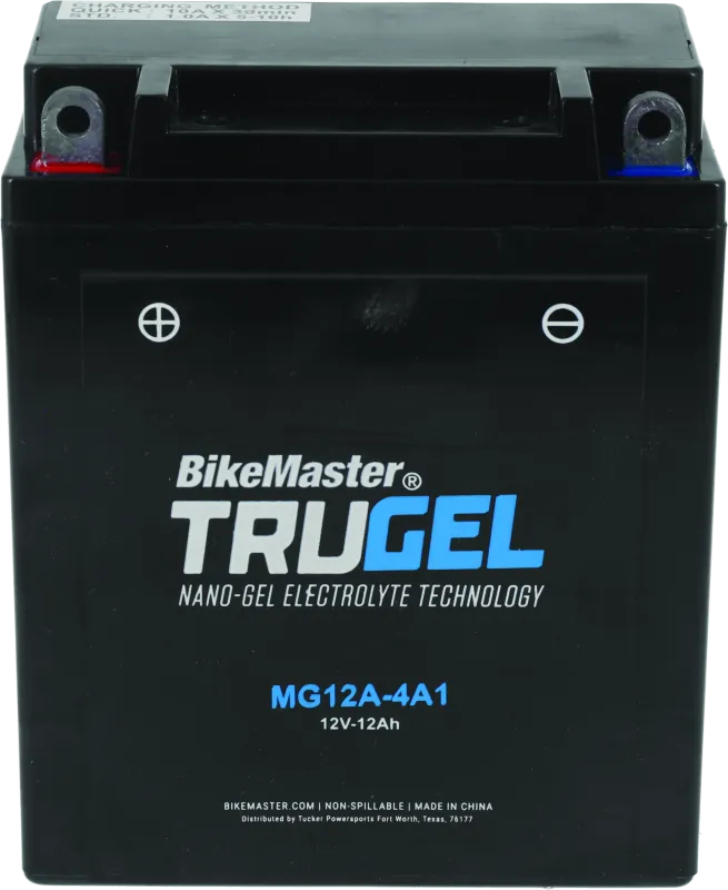 BikeMaster Trugel Battery MG12A-4A1 - RV and Auto Parts