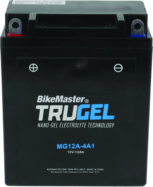 BikeMaster Trugel Battery MG12A-4A1 - RV and Auto Parts