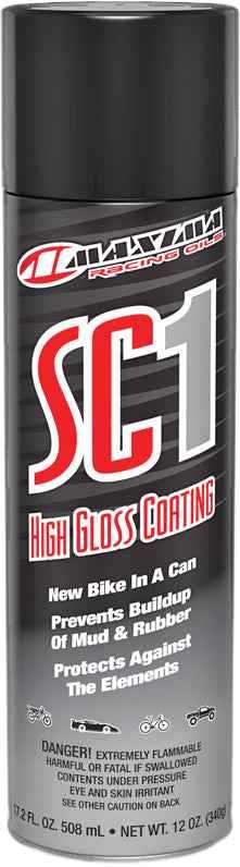 78920 High Gloss Sc1 Clear Coat Silicone Spray 12oz