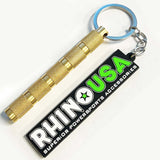 Rhino USA 0-60 Psi Tire Deflator Keychain - Rhino USA