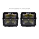 Borne Off-Road Light Pods (Kit of 2) 3x3 Flood