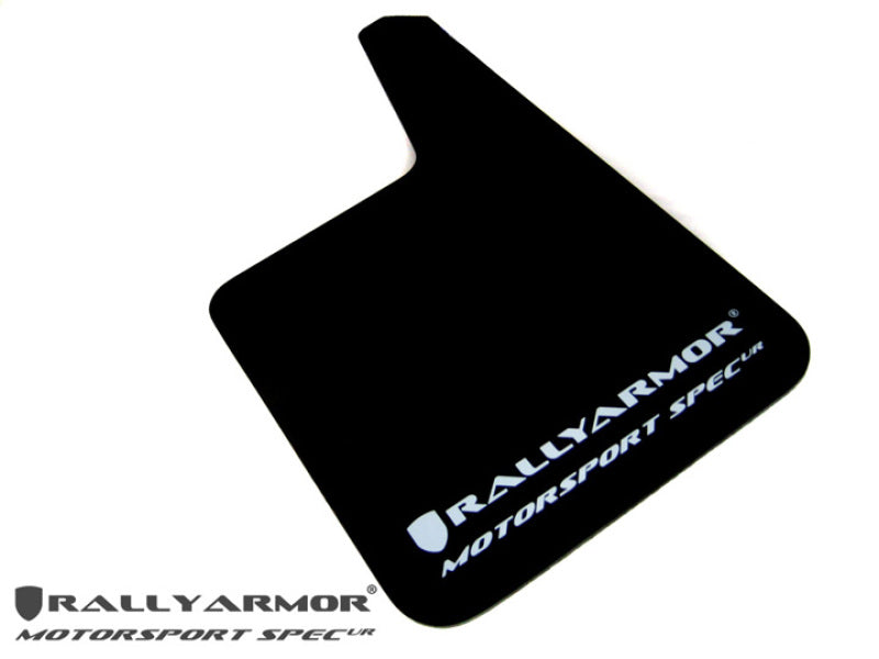 Rally Armor Universal Motorsport Spec Black UR Mud Flap Metallic Black Logo - Rally Armor