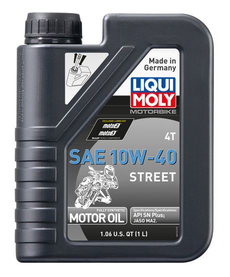 LIQUI MOLY 1L Motorbike 4T SAE 10W40 Street - LIQUI MOLY