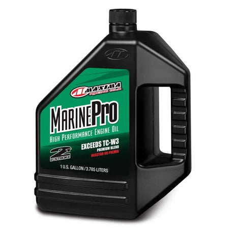 Maxima Marine Pro TC-W3 Injector/Premix 128oz high performance engine oil container