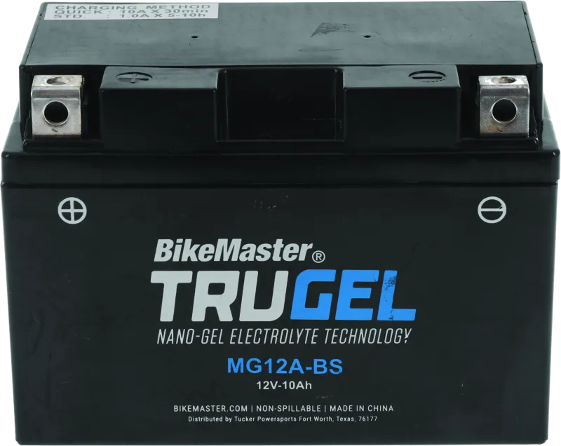 BikeMaster Trugel Battery MG12A-BS - RV and Auto Parts