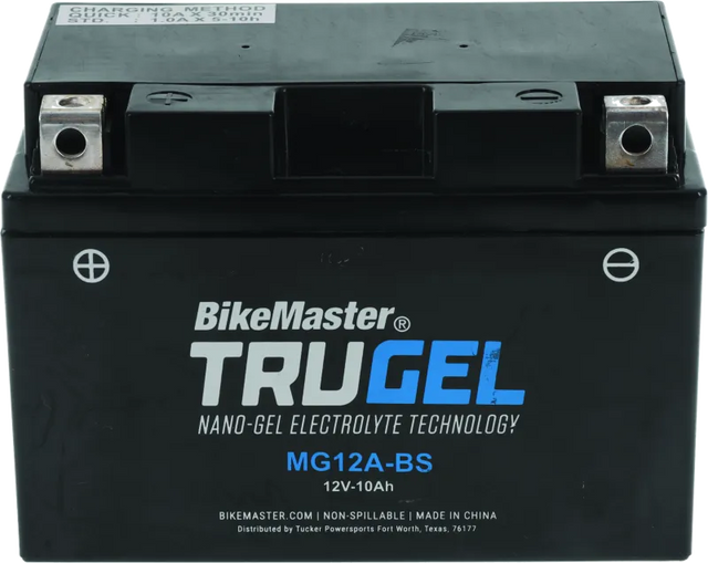 BikeMaster Trugel Battery MG12A-BS - RV and Auto Parts