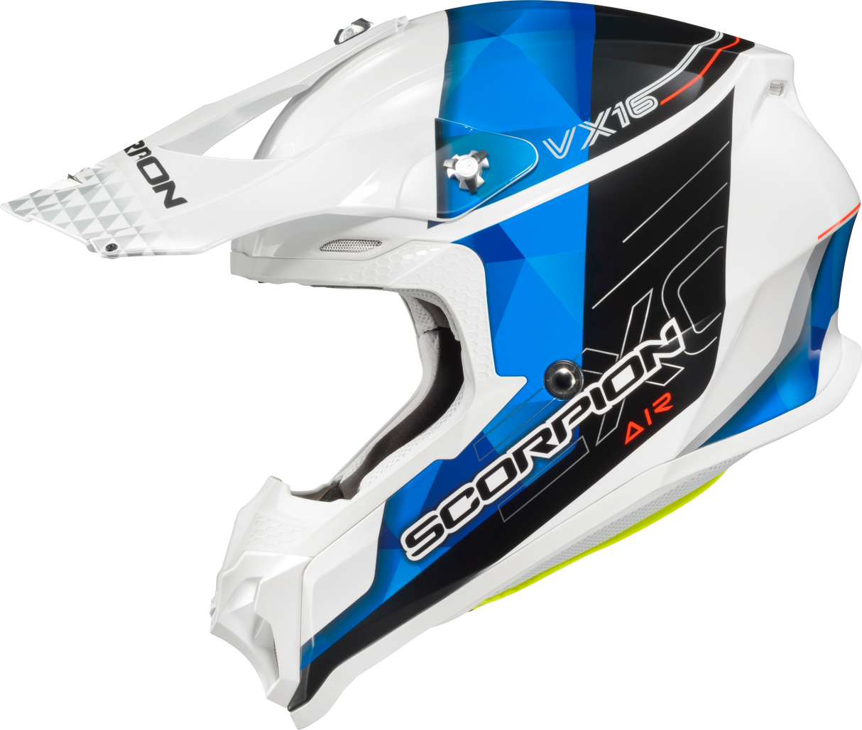 16-1035 SCORPION EXO Vx 16 Off Road Helmet Prism Blue Lg