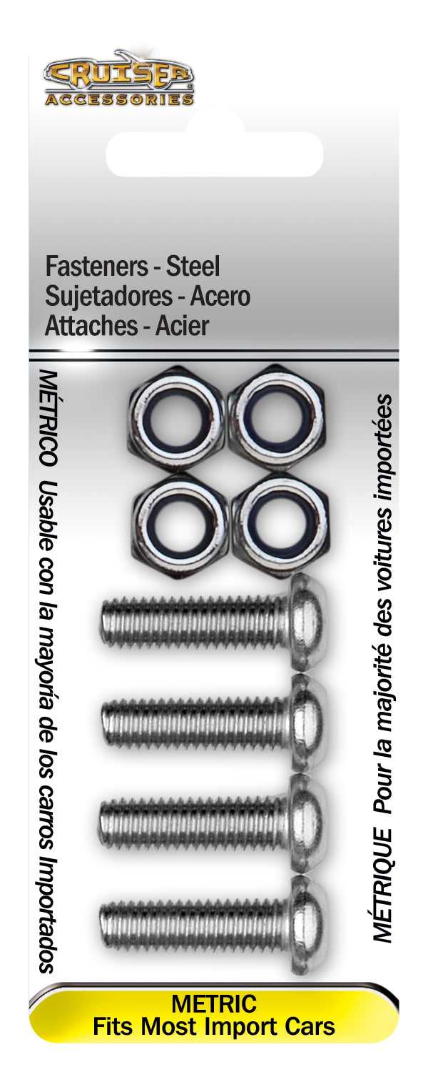 80330 Cruiser License Plate Mounting Hardware Metric Steel