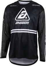 Answer 23 Ark Trials Jersey Black/White/Grey Youth - Large - 447598