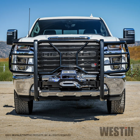 Westin Chevrolet Silverado 2500/3500 20-21 HDX Winch Mount Grille Guard - RV and Auto Parts