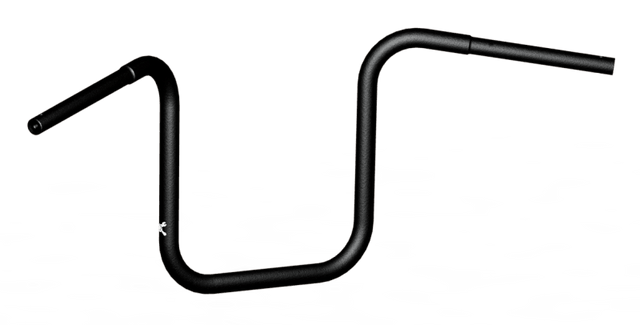 Burly Brand Ape Hanger 12in - Black - RV and Auto Parts