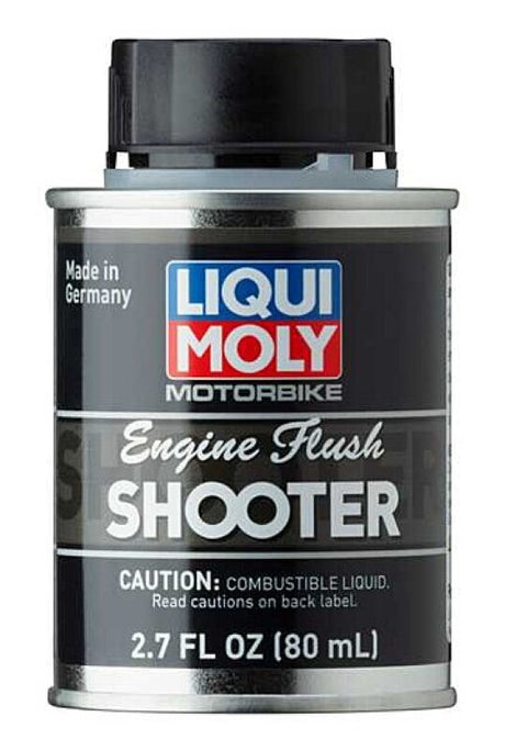 LIQUI MOLY 80mL Motorbike Engine Flush Shooter - LIQUI MOLY