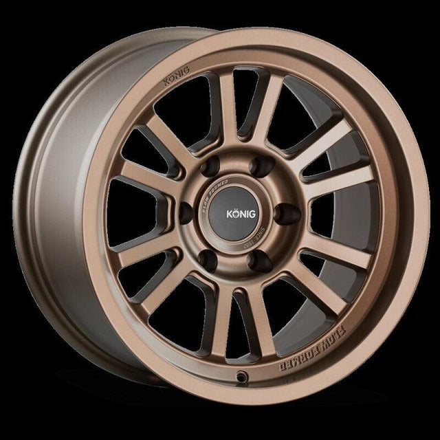 Konig HT1 17X9 5X127 ET-12 Satin Bronze - RV and Auto Parts