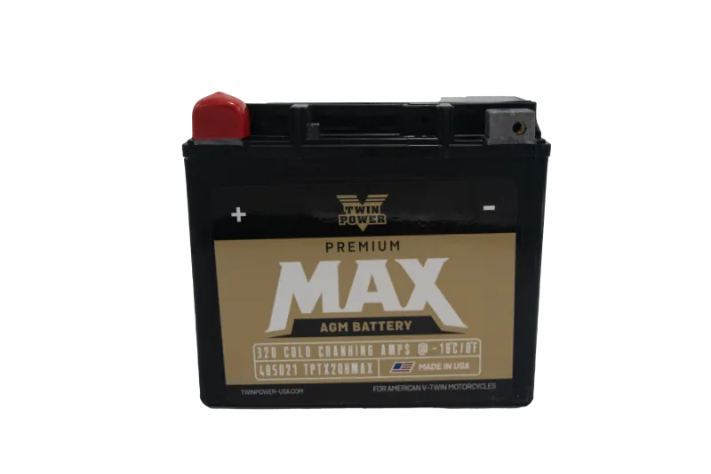 Twin Power GYZ-20H Premium MAX Battery Replaces H-D 65991-82B Made in USA