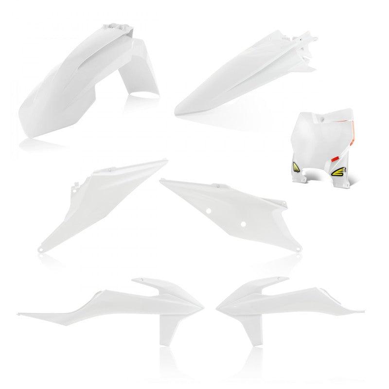 Cycra 19-22 KTM 125 SX 5-pc Replica Body Kit - White - RV and Auto Parts