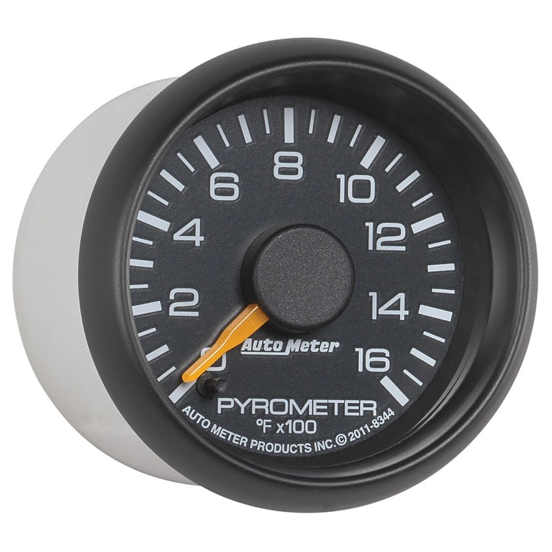 Autometer Factory Match GM 2-1/16in 1600 Degree Electric Pyrometer (EGT) Gauge - 8344