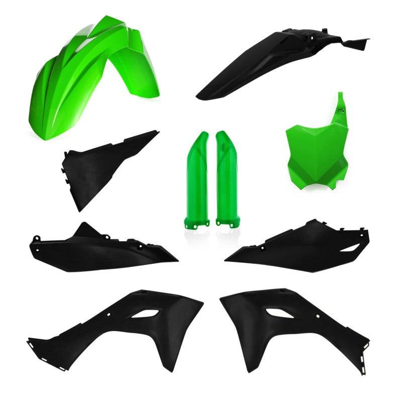 Acerbis 2024 Kawasaki KX450 Full Plastic Kit - Green/Black - RV and Auto Parts