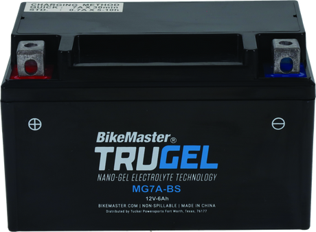 BikeMaster Trugel Battery MG7A-BS - BikeMaster