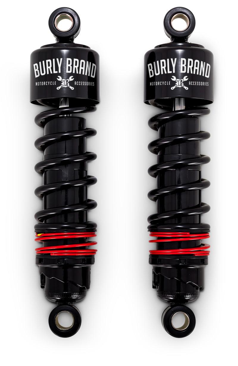 Burly Brand XL Slammer Shocks - Black - RV and Auto Parts