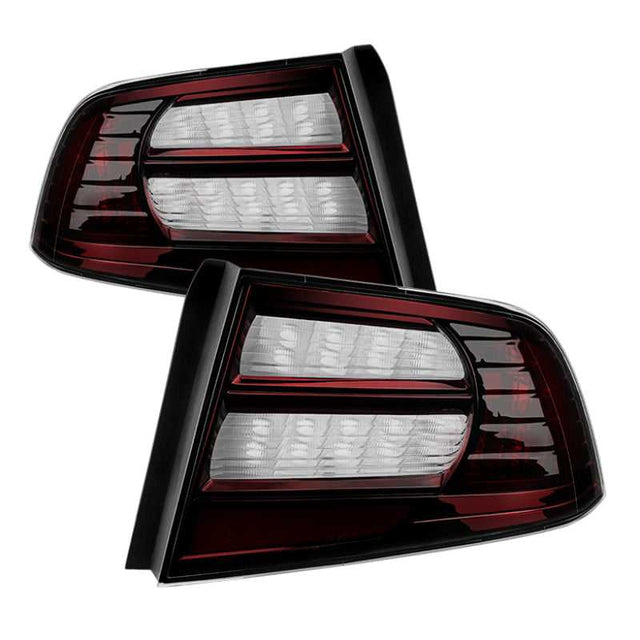 SPYDER 9033438 Xtune Acura Tl 04-08 OEM Style Tail Lights Red Smoked ALT-JH-ATL07-OE-RSM